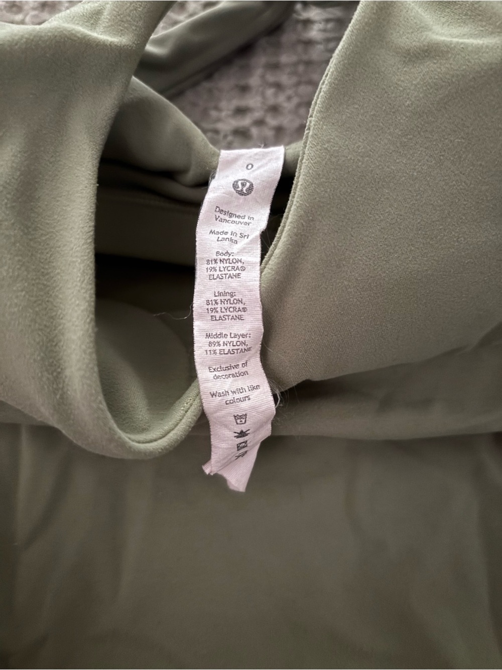 lululemon athletica Olive Scoop Neck Tank Top - Picture 3 of 5